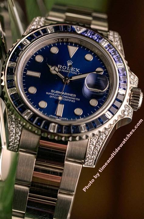 rolex sapphire bezel